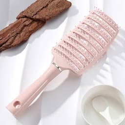 Lược chải tóc ABS dẻo dai massage, làm xoăn, gỡ rối 6