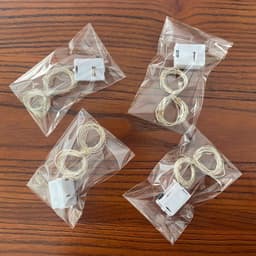 SỈ 100 đèn led đom đóm 1m sẵn pin làm hoa, hộp quà 7