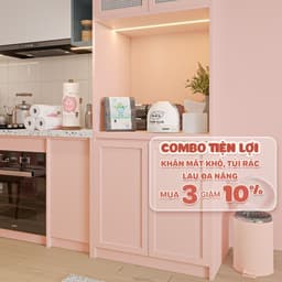 Khăn Lau Đa Năng Cuộn 100 Tờ siêu Thấm,Giặt Được, Tái Sử Dụng,tiết kiệm và hiểu quả cho mọi gia đình 9