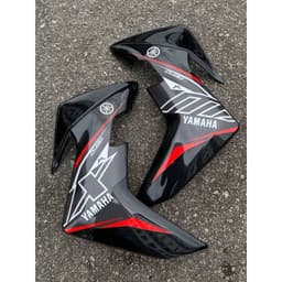 COMBO-Dàn áo Exciter 155 đen bóng mẫu có tem MX đỏ 5
