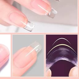 Gel đắp móng Li-nail chính hãng 20g đậm đặc không nóng, màu trong suốt Làm Nail 7