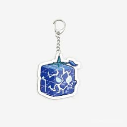 Móc khóa hình trái cây blox bằng Nhựa Acrylic móc khóa hình con báo trái cây trò chơi hấp dẫn Quà tặng móc chìa khóa  3