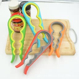 Dụng Cụ Mở Hộp , Khui Bia , Mở Nắp Chai Đa Năng Siêu Nhanh 4in1, Đồ Khui Nắp Hộp Vặn Tay Dễ Sử Dụng 3