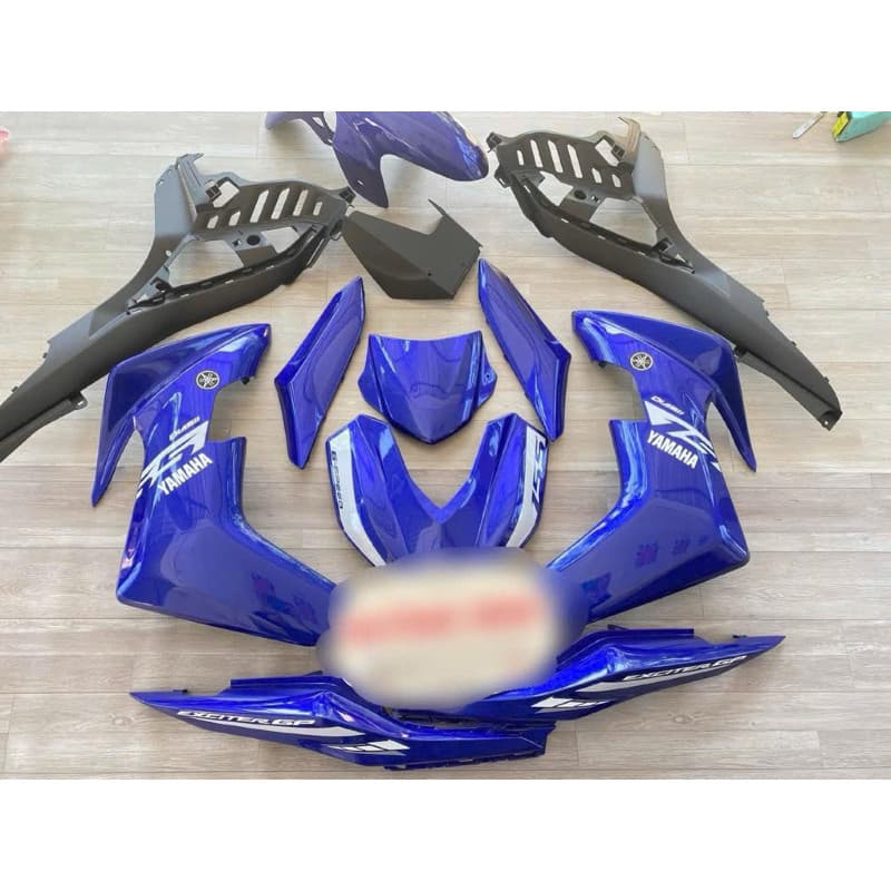 Bộ nhựa dàn áo Exciter 155 xanh gp có kèm tem