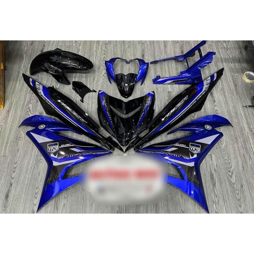 Bộ nhựa dàn áo Exciter 150 xanh đen đủ đời xe có kèm tem