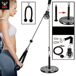 Bộ Dây Cáp Ròng Rọc Tập Gym Tại Nhà 6