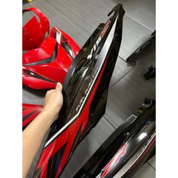 Dàn áo Exciter 150 đỏ đen kèm tem 4