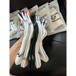 Tất Cầu Lông, Tennis YONEX Sọc Viền Dày Dặn, Túi Zip 3
