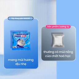 Bột tẩy lồng máy giặt Gochy 1 gói bột 150gr  - Vệ sinh lồng giặt loại bỏ cặn bẩn, diệt khuẩn khử mùi 4