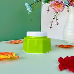 Combo 50 Hủ nhựa Lục Giác - 200gr - hủ rỗng - có nắp lót chống tràn - Đựng Kem body 3