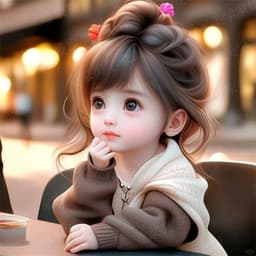 Tranh Dán Tường Cô Gái Dễ Thương, Poster Trang Trí Phòng Ngủ & Tủ Lạnh Công Chúa 9