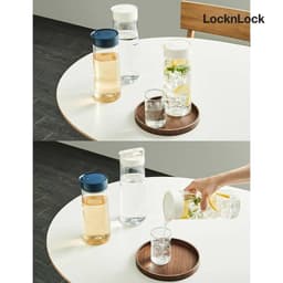 Bình nước nhựa LocknLock Easy Grip HAP813, HAP814, HAP823, Hàng chính hãng, nắp mở tiện lợi -JoyMall 6