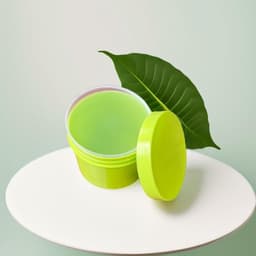 Combo 50  Hủ K500 - Xanh Ngọc - Xanh Bơ - Xanh Dương, Hủ nhựa rỗng - 500gr, Có nắp lót chống tràn, Đựng Kem Body 7