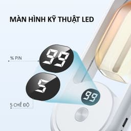 Máy xịt thơm phòng tự động khuếch tán tinh dầu siêu âm êm ái có đèn ngủ không dây decor mini tiện lợi . 9