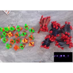 Bịt Cựa Gà Vải Bịch Cựa Vải Gà chọi (Bộ 2 Cái/1 Con) Bịt Cựa Vải Gà Nòi Bịt Cựa Vải Gà Tre bịch cựa gà đá 3