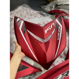Bộ nhựa áo xe Exciter 150 đỏ nhám tặng kèm tem 4