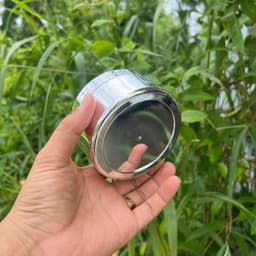 Combo 20 Hủ K200 xi bạc toàn thân - 200gr - kích thước 10x5cm - Có nắp lót chống tràn - Đựng kem trộn Đựng kem body 5
