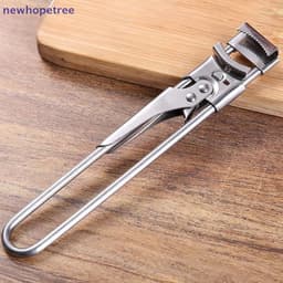NTVN Dụng cụ mở chai có thể điều chỉnh bằng thép không gỉ Chai thủ công có thể điều chỉnh Dụng cụ mở tay yếu Dễ dàng giữ Phụ kiện nhà bếp Bộ OIK 8