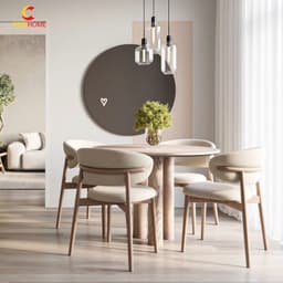 Ghế OLeanDro CoRiHome Mặt Ngồi Và Tựa Lưng Mềm Mại Có Sẵn Làm Theo Yêu Cầu 3