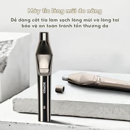Máy Cắt Lông Mũi Bomidi NT2 Sạc Type-C, Vệ Sinh Dễ Dàng An Toàn Tiện Lợi Có Thẻ Tháo Ra. 9