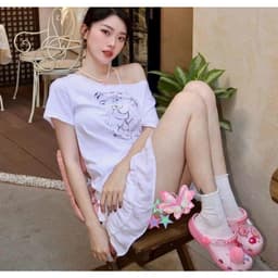 |PPSNK3 |Sục loopy màu hồng NL tặng kèm sticker chống trượt 5