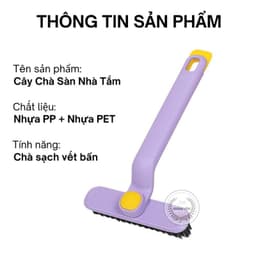 Cây Chà Sàn Nhà Tắm Kèm Nhíp Gắp Rác 2 Trong 1 Chổi Cọ Nhà Vệ Sinh Thiết Kế Xoay 360 Độ Cọ Sạch Khe Hẹp Và Góc Tường 6