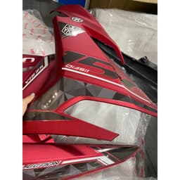 Bộ nhựa áo xe Exciter 150 đỏ nhám tặng kèm tem 3