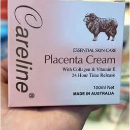 Kem nhau thai cừu Careline Úc 100ml – Placenta + Collagen + Vitamin E – Dưỡng da, làm sáng, săn chắc 4