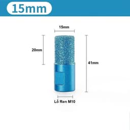 Combo 3 Mũi Mài Kim Cương Ren M10 Gắn Máy Mài Góc 100mm Nhiều Kích Thước 5