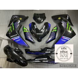 Dàn áo Ex 155 Monster đen bóng 1