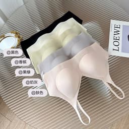 Áo Lót Nữ Đệm Mỏng Không Gọng Nâng Ngực Chống Chảy Xệ, Áo Lót Bra Cổ Chữ V Phù Hợp Với Nhiều Vóc Dáng - A15 6