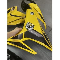 Dàn áo Exciter 150 vàng đen tặng kèm tem 4