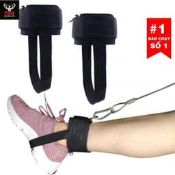Quấn Cổ Chân Có Dây Cố Định Giầy 4 Vị Trí Móc - Kickback Strap Tập Chân Mông Với Cáp Tại Phòng GYM 2
