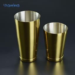 Shamjina Professional Boston Tin Can Drinks Boston Shaker Set Party Tool 5 màu 7