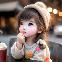Tranh Dán Tường Cô Gái Dễ Thương, Poster Trang Trí Phòng Ngủ & Tủ Lạnh Công Chúa 8
