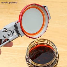 NTVN Dụng cụ mở chai có thể điều chỉnh bằng thép không gỉ Chai thủ công có thể điều chỉnh Dụng cụ mở tay yếu Dễ dàng giữ Phụ kiện nhà bếp Bộ OIK 4