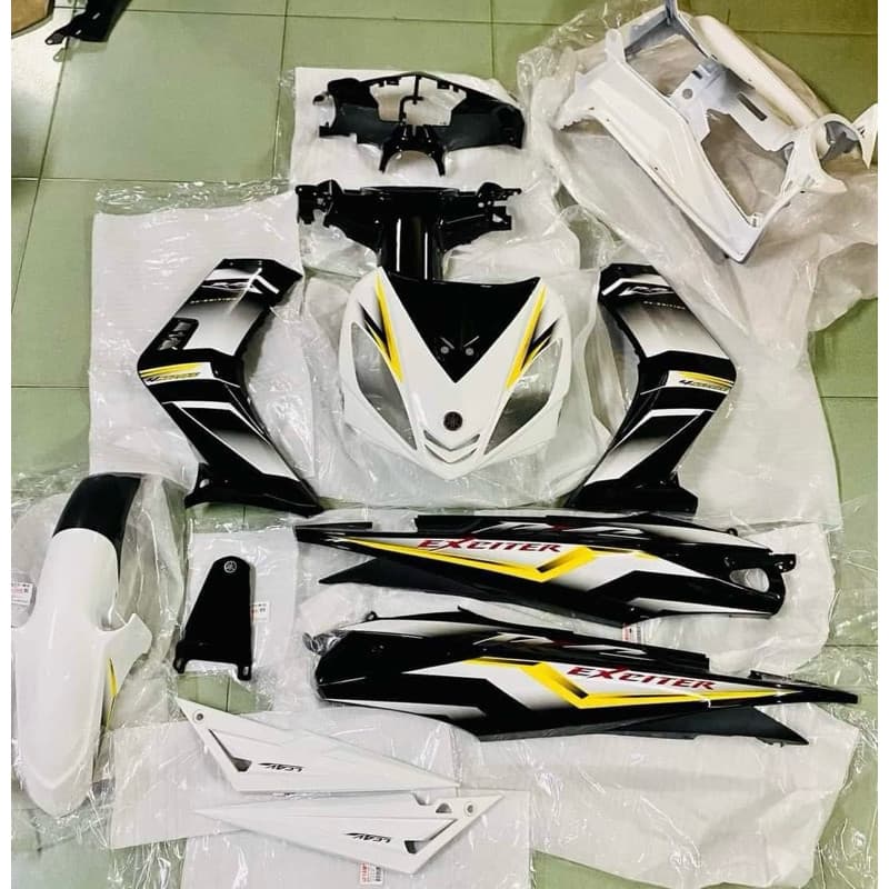 Dàn áo Exciter 2009 trắng đen