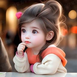 Tranh Dán Tường Cô Gái Dễ Thương, Poster Trang Trí Phòng Ngủ & Tủ Lạnh Công Chúa 7
