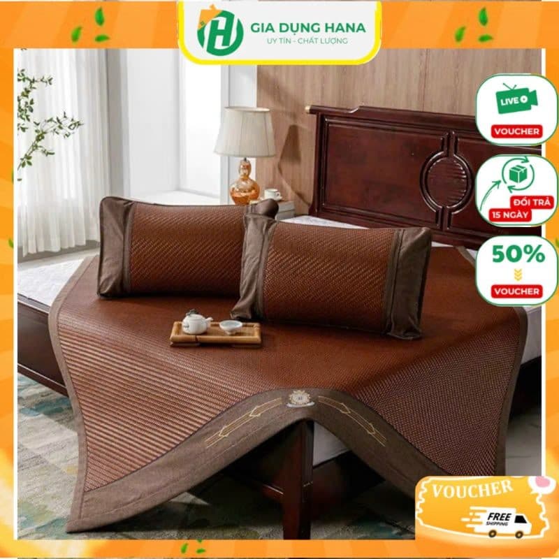 Chiếu Mây Lạnh Nhập Khẩu Cao Cấp, Chiếu Mây Mát Lạnh Ngay Từ Cái Chạm Đầu Tiên 1m2, 1m5, 1m6x2m, 1m8x2m, 2mx2m2