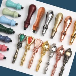 Tay Cầm để gắn mặt Con Dấu Sáp Niêm Phong 1