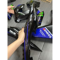 Dàn áo Ex 155 Monster đen bóng 3