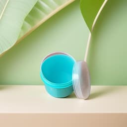 Combo 50  Hủ K500 - Xanh Ngọc - Xanh Bơ - Xanh Dương, Hủ nhựa rỗng - 500gr, Có nắp lót chống tràn, Đựng Kem Body 6