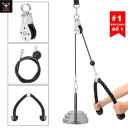 Bộ Dây Cáp Ròng Rọc Tập Gym Tại Nhà 3