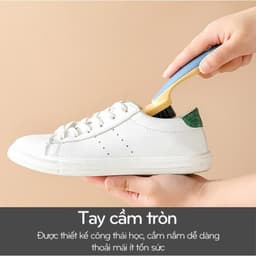 Bàn Chải Lông Mềm Đánh Giày, Chà Sàn, Vệ Sinh Nhà Tắm, Giặt Đồ - Nhựa PPM - 100gram - 17*3 - Đa Chức Năng 5