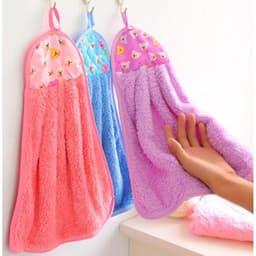 Khăn lau tay treo tường nhà bếp hình chiếc váy màu sắc xinh xắn dễ thương hai mặt 7