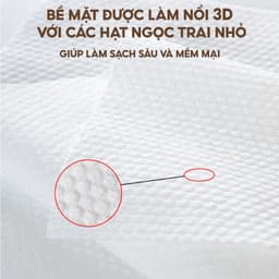 Khăn Lau Đa Năng Cuộn 100 Tờ siêu Thấm,Giặt Được, Tái Sử Dụng,tiết kiệm và hiểu quả cho mọi gia đình 4