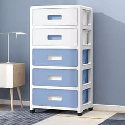 Tủ Nhựa Để Đồ 4 5 6 tầng có ngăn kéo Đa Năng, Kệ Để Đồ Tiện Lợi 2