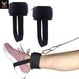 Quấn Cổ Chân Có Dây Cố Định Giầy 4 Vị Trí Móc - Kickback Strap Tập Chân Mông Với Cáp Tại Phòng GYM 3