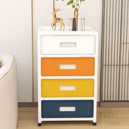 Tủ Nhựa Để Đồ 4 5 6 tầng có ngăn kéo Đa Năng, Kệ Để Đồ Tiện Lợi 8