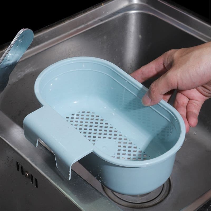 Giỏ nhựa lọc rác cài bồn rửa chén - Lọc thức ăn thừa tránh bị tắc cống siêu tiện lợi kdn1511